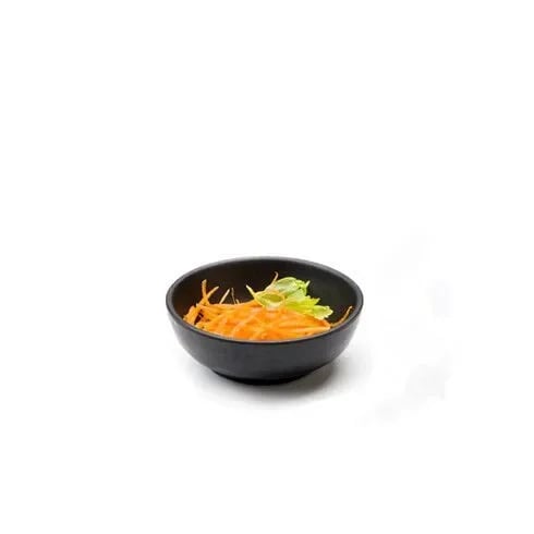 a bowl of carrots and lettuce