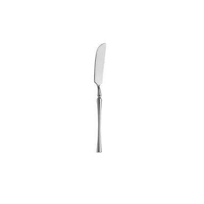 butter knife on white background