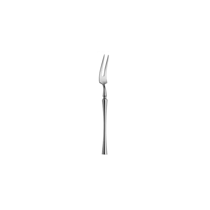 fruit fork on white background