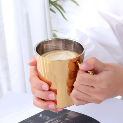 Double-Wall Stainless Steel Coffee Mug