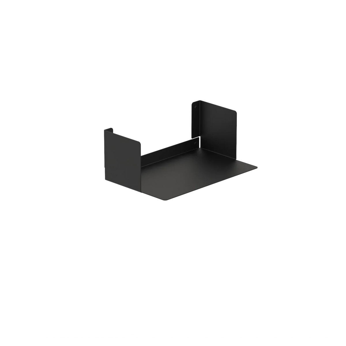 Steel floating wall shelf, Bergamo