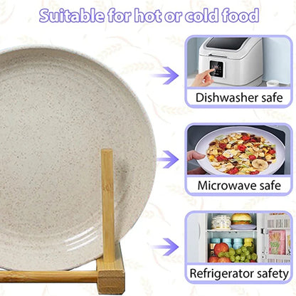 a plate with collage of usage in different temperatures