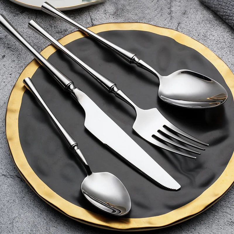 a silverware on a plate